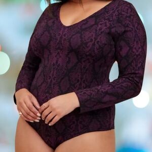 Torrid Snake Print Bodysuit